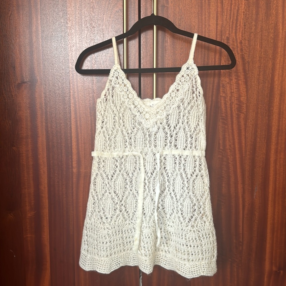 Women’s crochet tank
